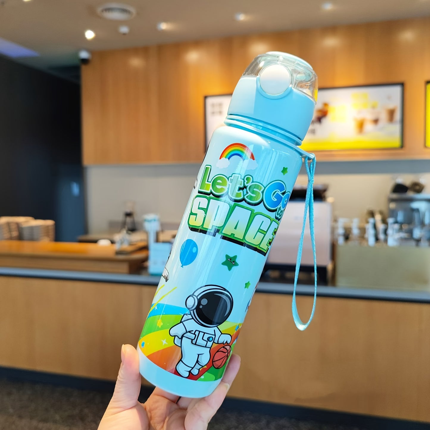 WATTER™BOTTLE 1pcwater bottle 700ml BOYS AND GIRLS Free Leak-Proof Water Bottle - Space- Ideal for Outdoor Activities,
