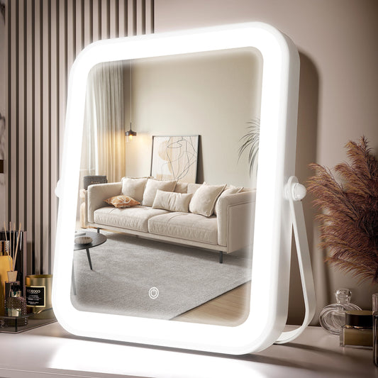 GO GIRL™ 8X10inch Lighted Vanity Makeup Mirror,