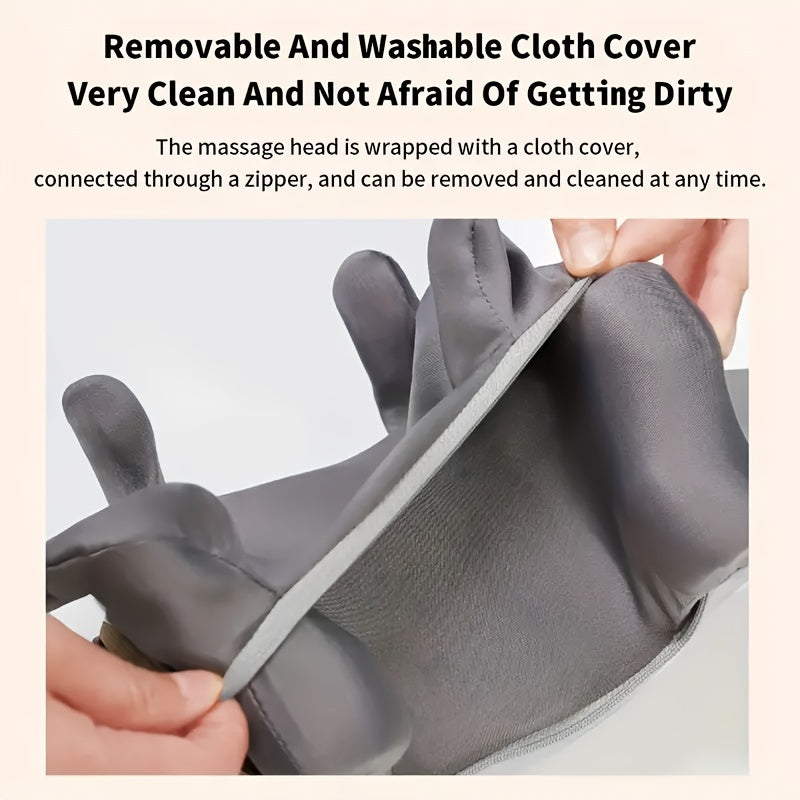 Neck Massager, Relieves Neck Pain, Deep Kneading Massager, with 6 Massage Nodes, with Heating  Suitable for Neck, Shoulder,