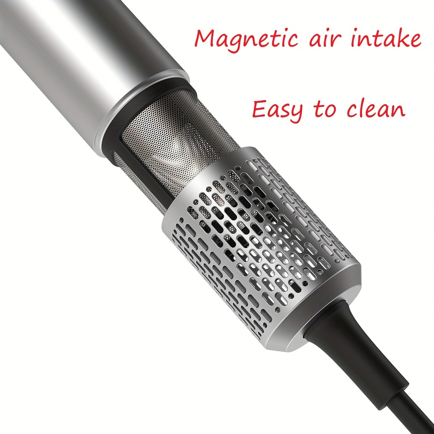 QUICKIE™️Dual Voltage Hair Dryer, 300 million Negative Ions Hair Treatment Hair Dryer, 110, 000 RPM Fast Drying, 1400-Watt 4 Speed/3 Speed, High Speed Travel Hair Dryer, Thermostatic Hair Dryer