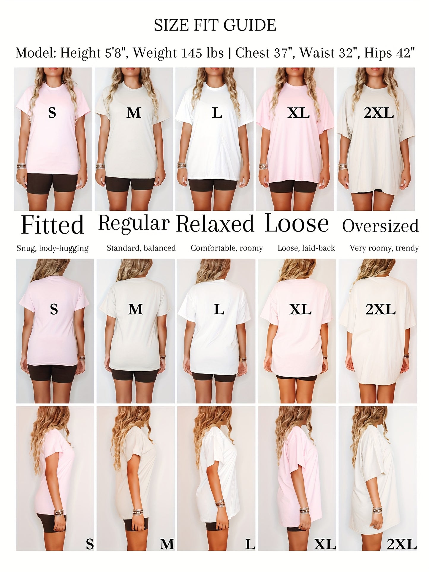 3pcs sister™️ Women's t shirts Solid Color 100% T-shirt, Summer And Spring Short Sleeved Round Neck Casual Top, Women's Clothing