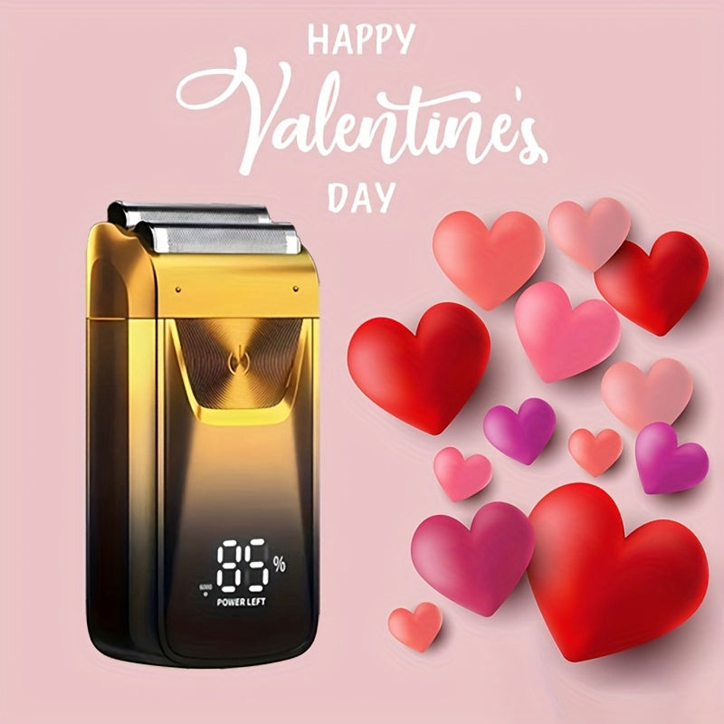 Professional Electric Razor 2-in-1, men Electric shaver Bald Hair Trimmer - Professional USB Rechargeable, Gentle Beard Hair Trimmer,