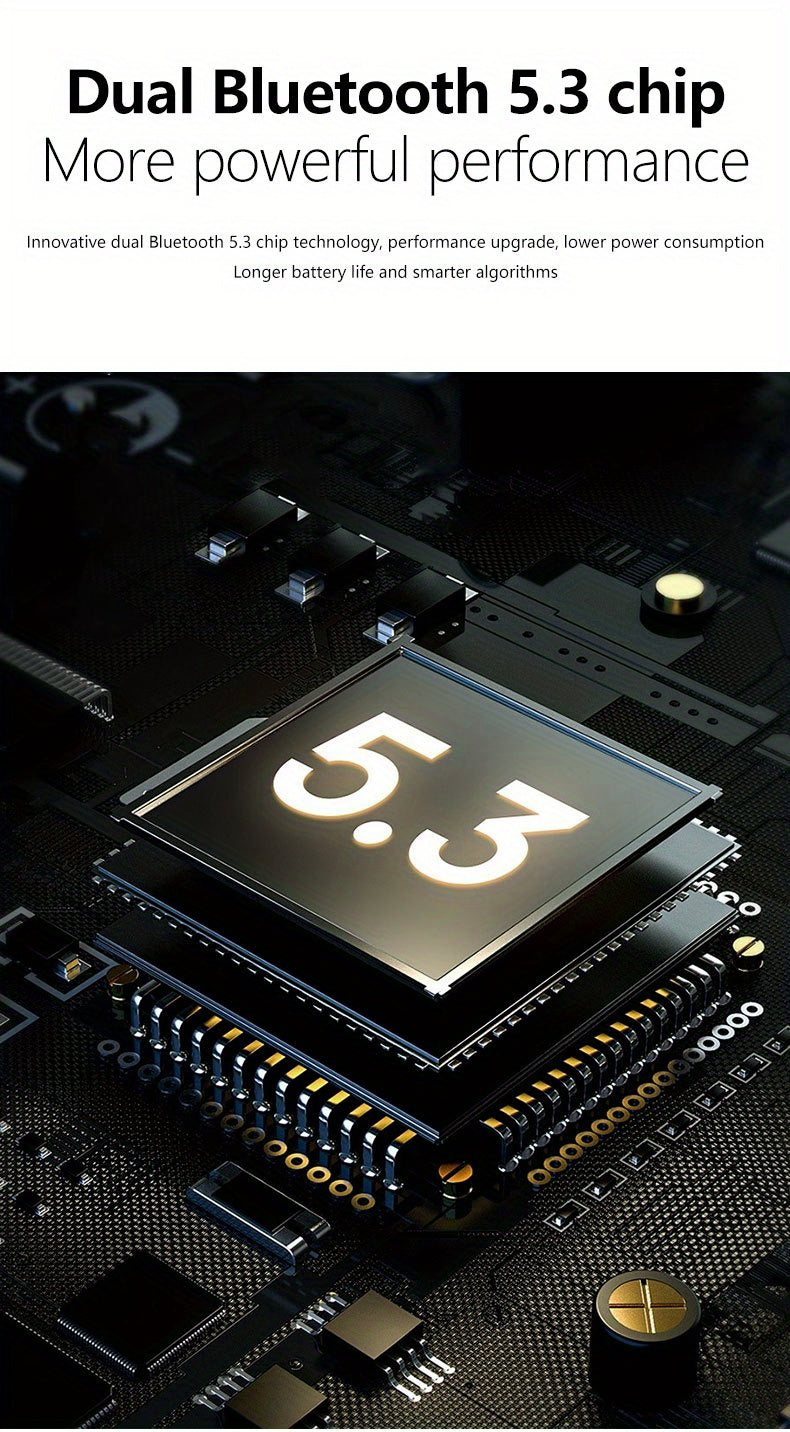 FUTURE ™️ Smart Glasses, Smart Audio Glasses, Wireless, Built-in Microphone, High-Resolution Audio, Touch Control, Anti-Blue Light, for Outdoor, Sports, Driving, Music Playback, Hands-Free Calling -