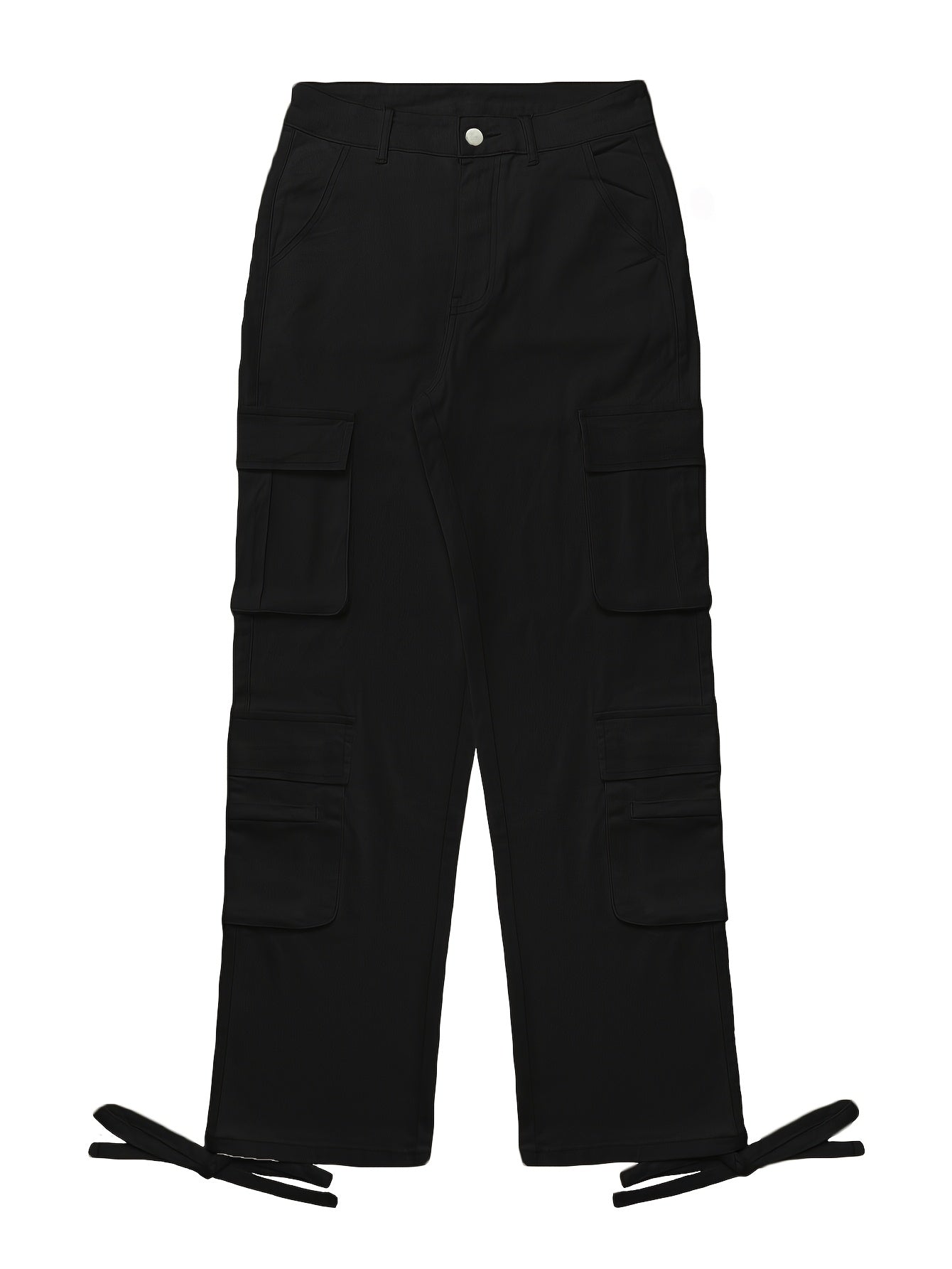 BAGGIES™ |Street Hip-hop Style Low Waist Multi Pocket Workwear Casual Denim Workwear Pants