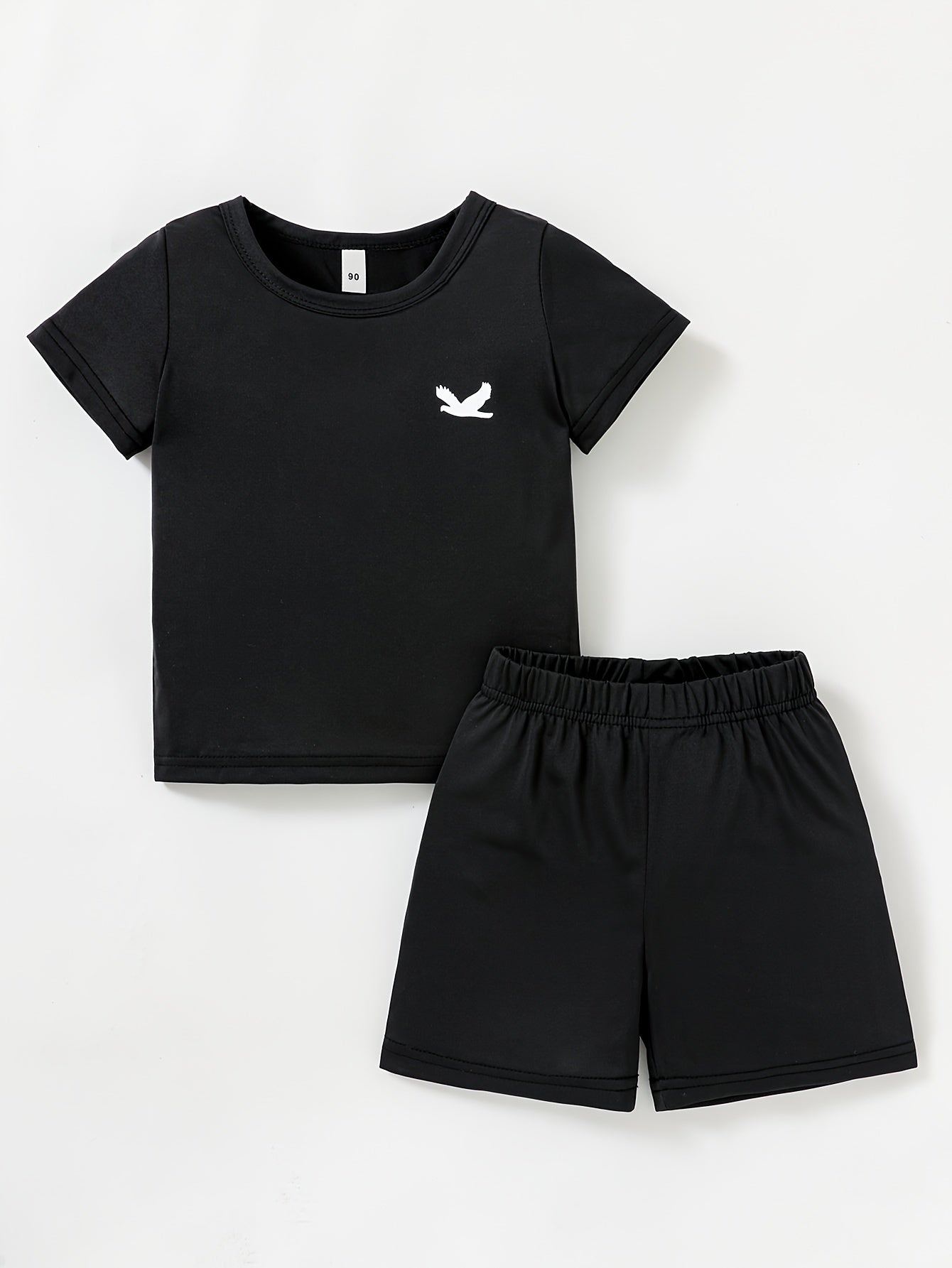 KIDFIT ™️12PCS - Targeted Development Of Summer New Boys' And Girls' Fashion Shorts Set, Printed Casual Set, Six Tops, Six Shorts