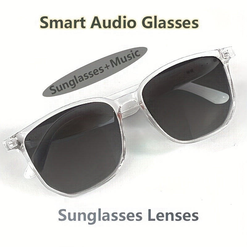 UPDATE ™️ Smart Audio Glasses with Automatic Dimming Lenses - High-definition Voice Calling, Hi-fi Music Quality, Built-in Microphone and Speaker - Suitable for Sports, Driving, Fishing, ATC