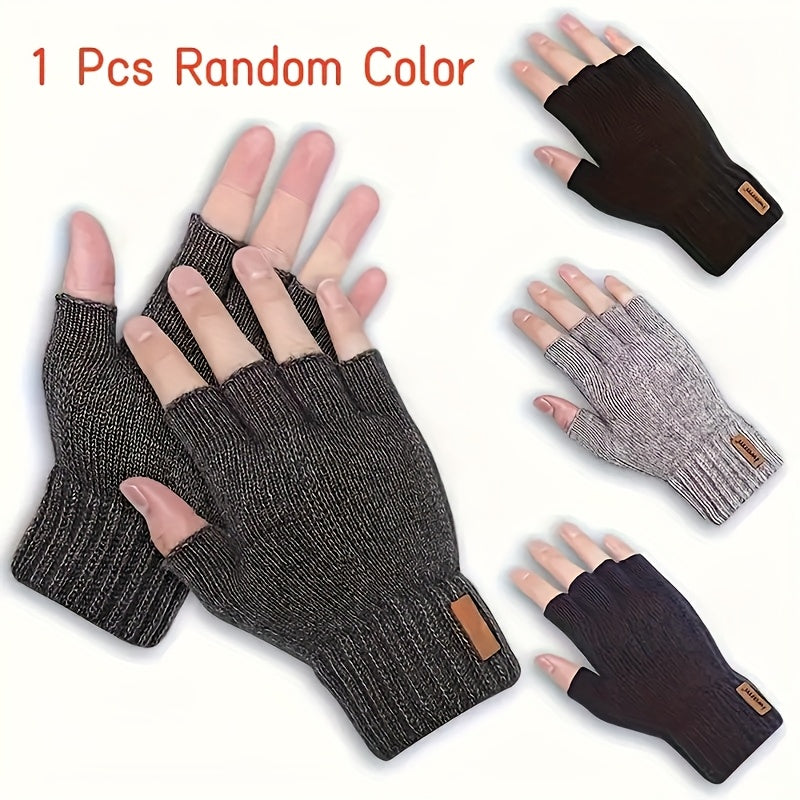 INTERWARM™ 3pcs Men /women Winter Essentials Set: Hat Scarf Gloves Slouchy Beanie Snow Knit Skull Cap Tuch Screen