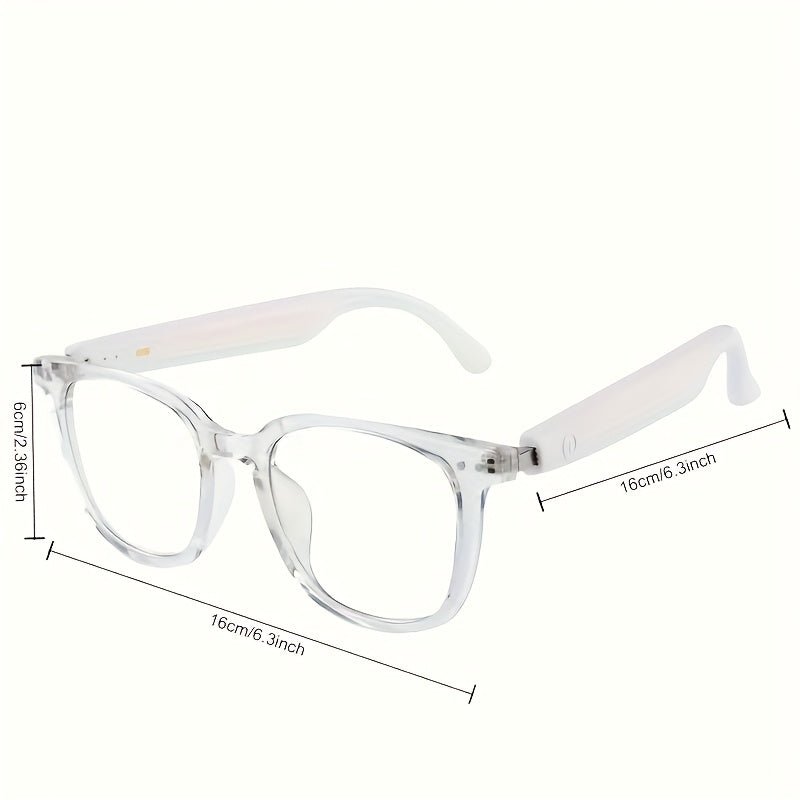 CATCHING ™️Smart Glasses, Touch Control, Built-in Microphone, Rechargeable Battery, Anti-Blue Light, Great for Office, Outdoor, Sports, Driving, Music Playback,