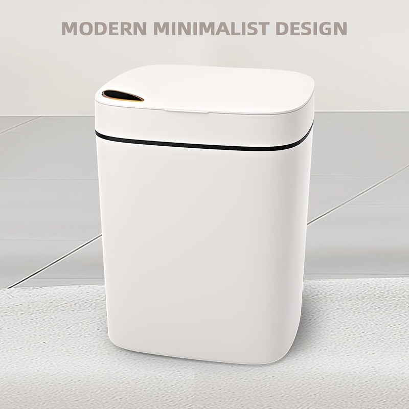 DUMPSTER™️ hands free disposal, Touch-Free Smart Trash Can - Sleek Design, Low Voltage, Easy Clean - Home & Office Compatible, Battery-Operated (Batteries Not Included)
