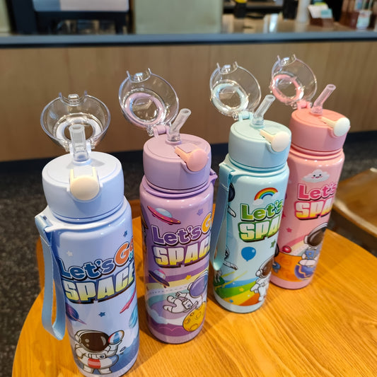 WATTER™BOTTLE 1pcwater bottle 700ml BOYS AND GIRLS Free Leak-Proof Water Bottle - Space- Ideal for Outdoor Activities,