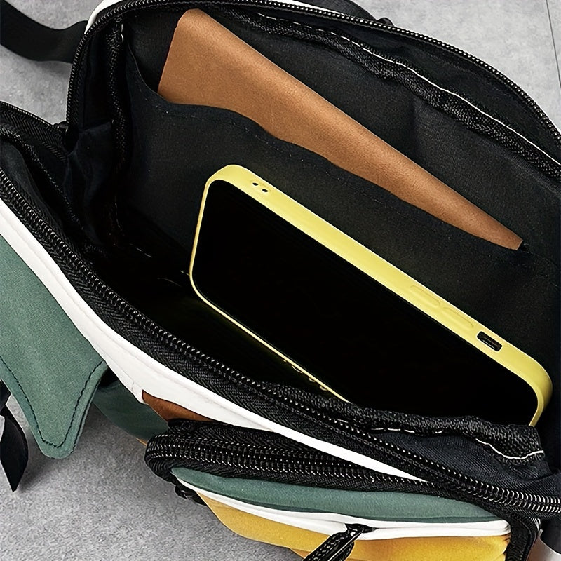 GOOD TO GO™ Waterproof Large Capacity Chest Bag with Adjustable Strap for Outdoor Activities, Travel, Running, Hiking, And Cycling