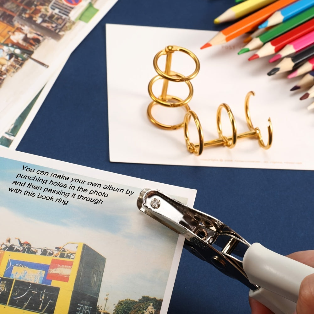 Golde™️n Stationery Accessory For Binding Notebook Pages, Preventing Rust.