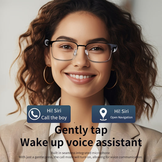 UPDATE ™️ Smart Audio Glasses with Automatic Dimming Lenses - High-definition Voice Calling, Hi-fi Music Quality, Built-in Microphone and Speaker - Suitable for Sports, Driving, Fishing, ATC