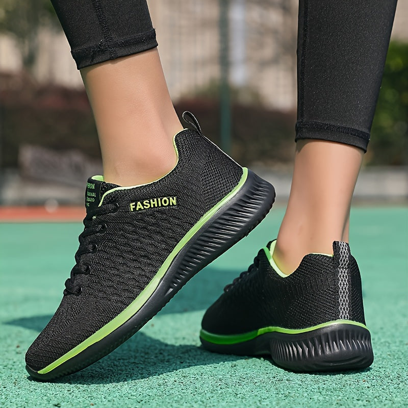 FEET™️Women's Shoes Lightweight Lace-Up Casual Sneakers, Breathable Soft Sole Platform Lace Up Walking Shoes, Comfortable Fashion Footwear plus size