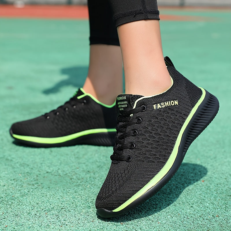 FEET™️Women's Shoes Lightweight Lace-Up Casual Sneakers, Breathable Soft Sole Platform Lace Up Walking Shoes, Comfortable Fashion Footwear plus size