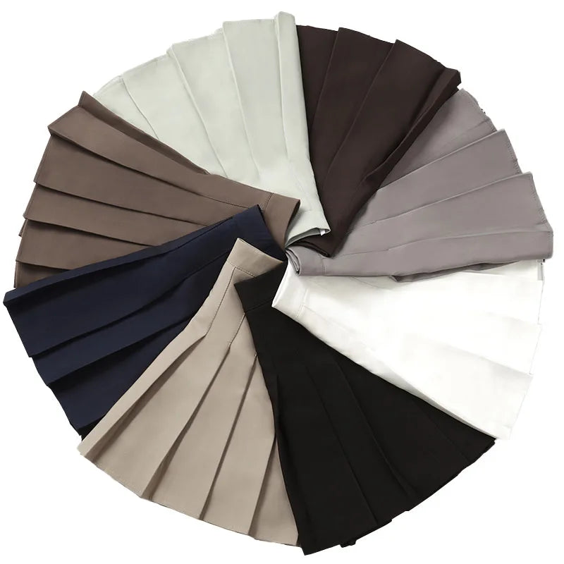 SKIRTING THE ISSUE™ |Trendy Cute Skirt for Ladies, Summer Clothes, Women's High Waist Harajuku Korean Style