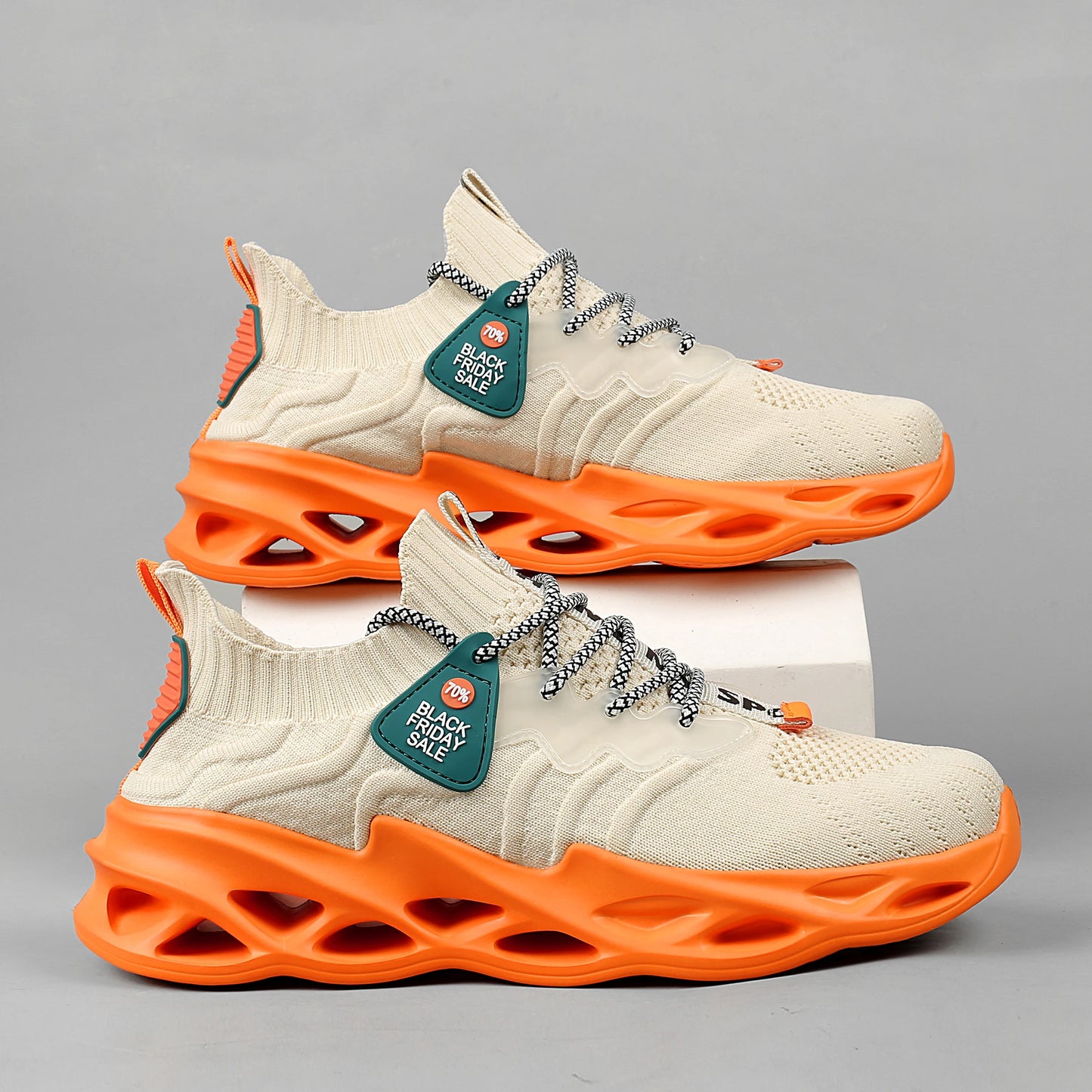 FOOTWEAR ™️Men's Sneakers Shoes for Men Autumn High Elastic Tenis Breathable Male Casual Sports Fitness Running Shoes Footwear