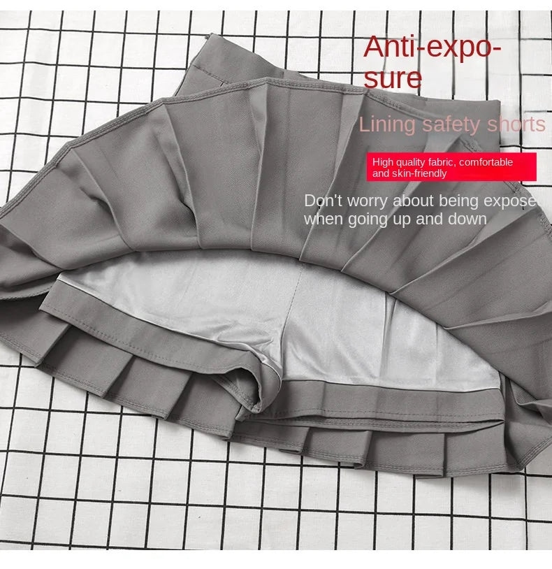 SKIRTING THE ISSUE™ |Trendy Cute Skirt for Ladies, Summer Clothes, Women's High Waist Harajuku Korean Style