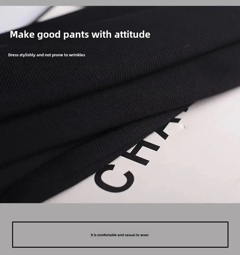 Style™️ High-Waisted Loose-Fit Sweatpants For Women New Patchwork Casual Straight Trousers