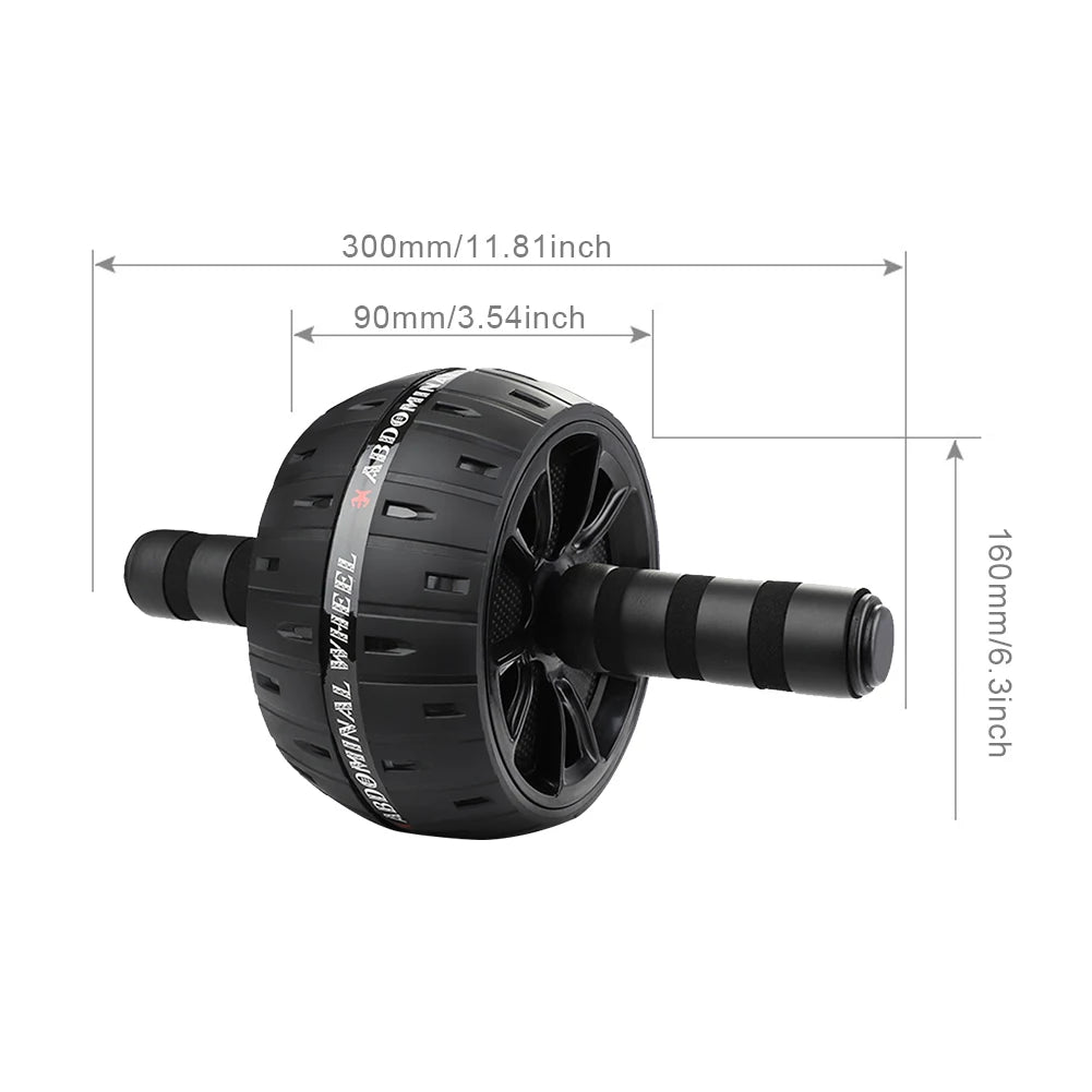 ABEX™AB Roller Slide ABS Exercise, Abs Workout Wheel Roller Home Non-Slip Training Equipment No Noise Gym Strength Workouts ABS Roller