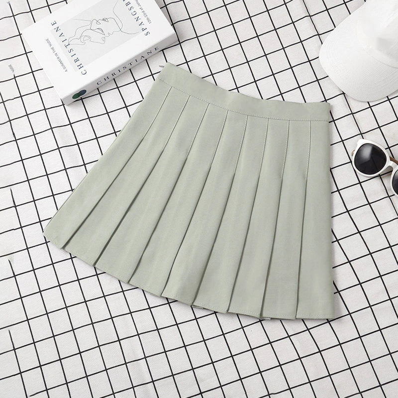 SKIRTING THE ISSUE™ |Trendy Cute Skirt for Ladies, Summer Clothes, Women's High Waist Harajuku Korean Style