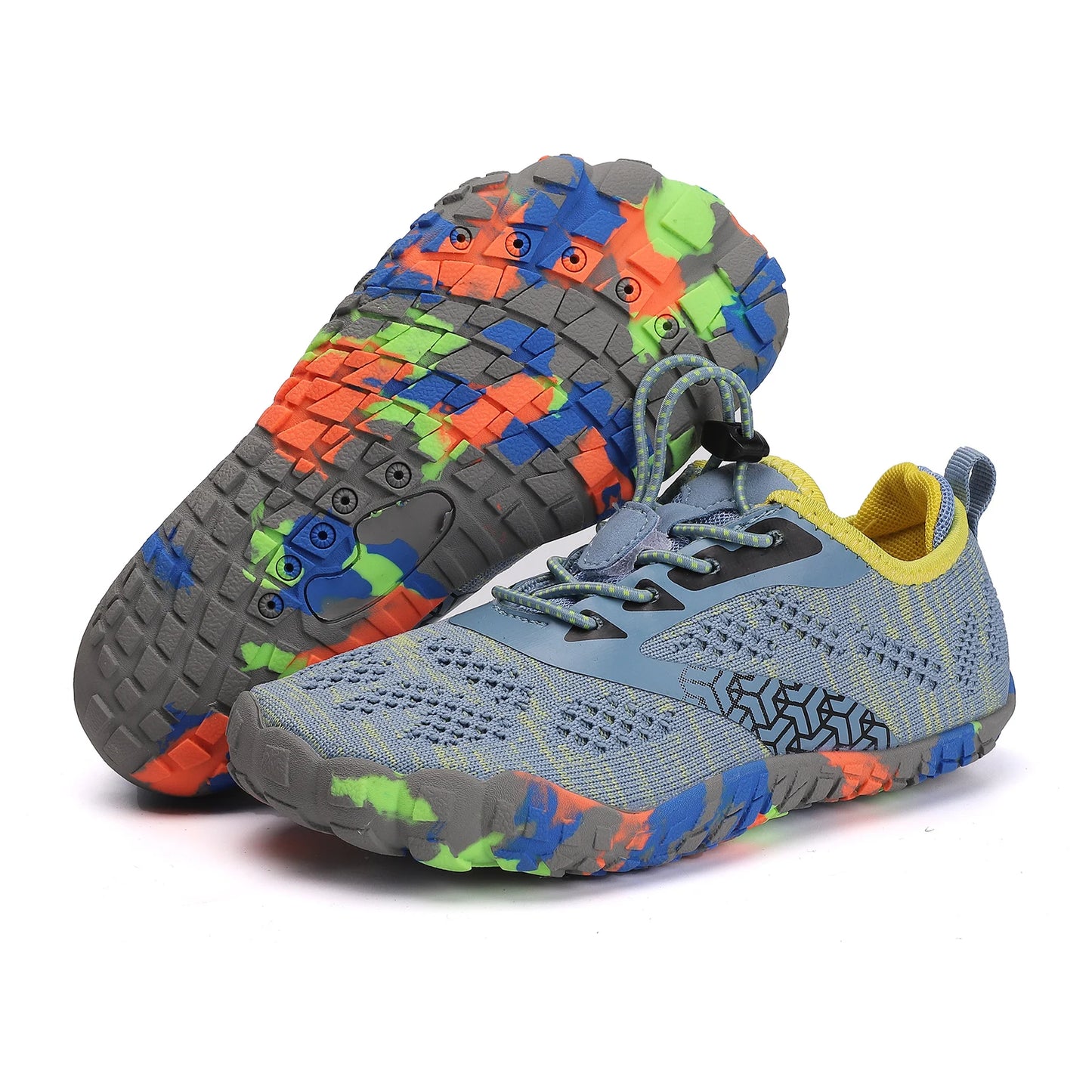 HAPPYSHOES ™ Boys & Girls Hiking Shoes Low Top Sneakers Outdoor Walking, Climbing Running, Dailly activities, Lightweight, flexible sole,