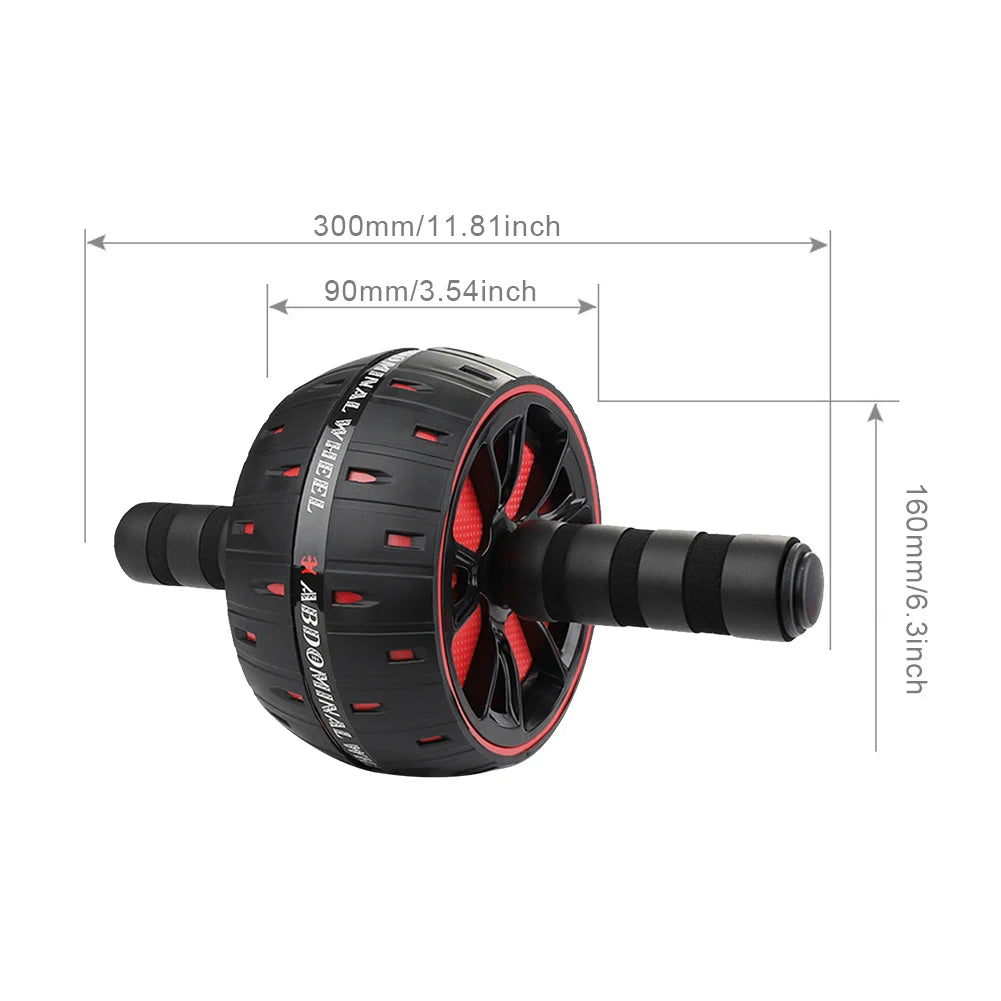 ABEX™AB Roller Slide ABS Exercise, Abs Workout Wheel Roller Home Non-Slip Training Equipment No Noise Gym Strength Workouts ABS Roller
