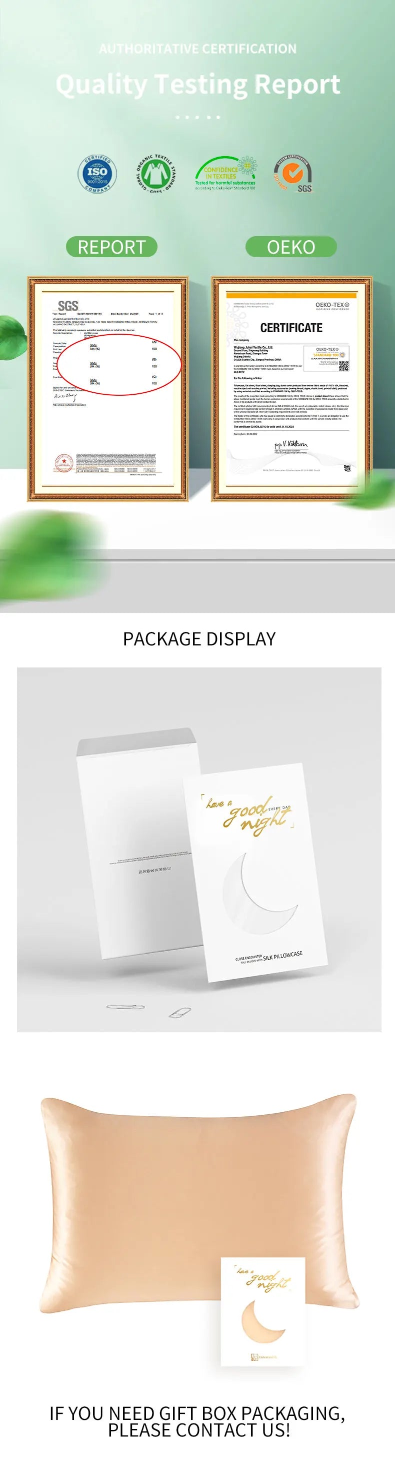 SILKY™ Pillow Cover, Soft and Luxuries