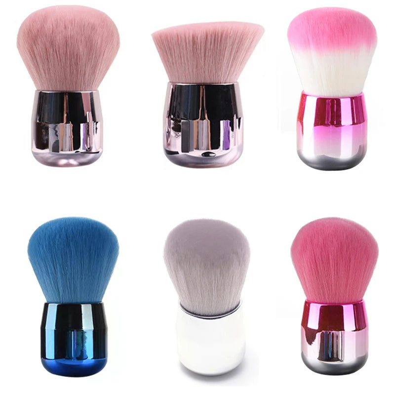 Cute Little Brush™1PCS Professionals Nails Art Mushroom Brush Round Paint Gel Dust Cleaning Make Up Brush Manicure Accessories equipment Tools