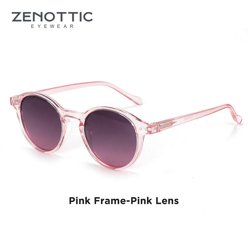 ZENOTTIC ™️ (S Size) Retro Circular Polarized Sunglasses 2025 Men/ Women Vintage Small Round Sunglasses UV400 Goggles Shades