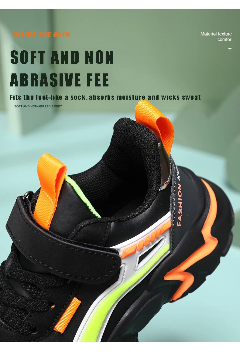 RIGHT STEPS™️ Kids Casual Boys/GIRLS Shoes Soft Sole Kids Shoes Non-Slip Sneakers Shoes Outdoor Student's Children Pink Girls Sport Walking Footwear