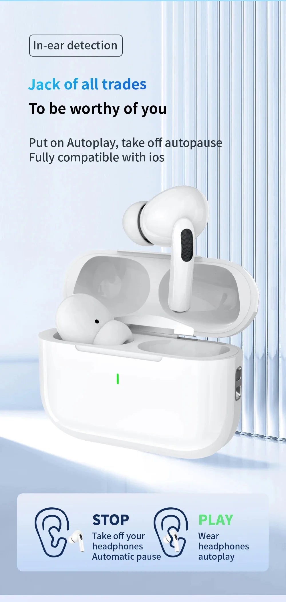 SCELTECH™ |Bluetooth 5.3 Wireless Noise-Cancelling Air buds Perfect for Music, Gaming, etc.