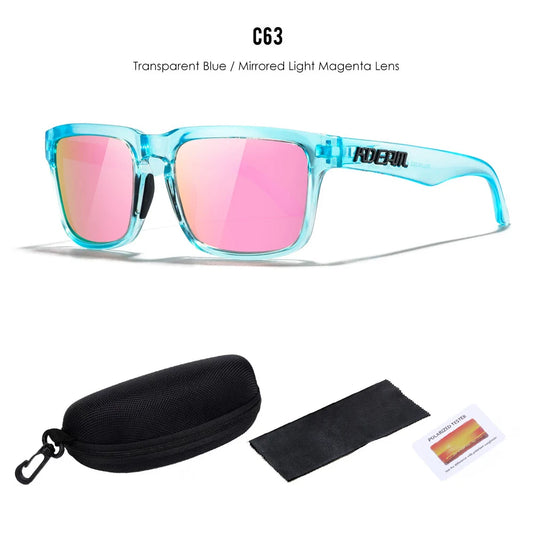 2025 KDEAM™️ Polarized Sunglasses for Men Women Fashion Unisex Brand Trendy Outdoor Eyewear for Couple Mirror red lens