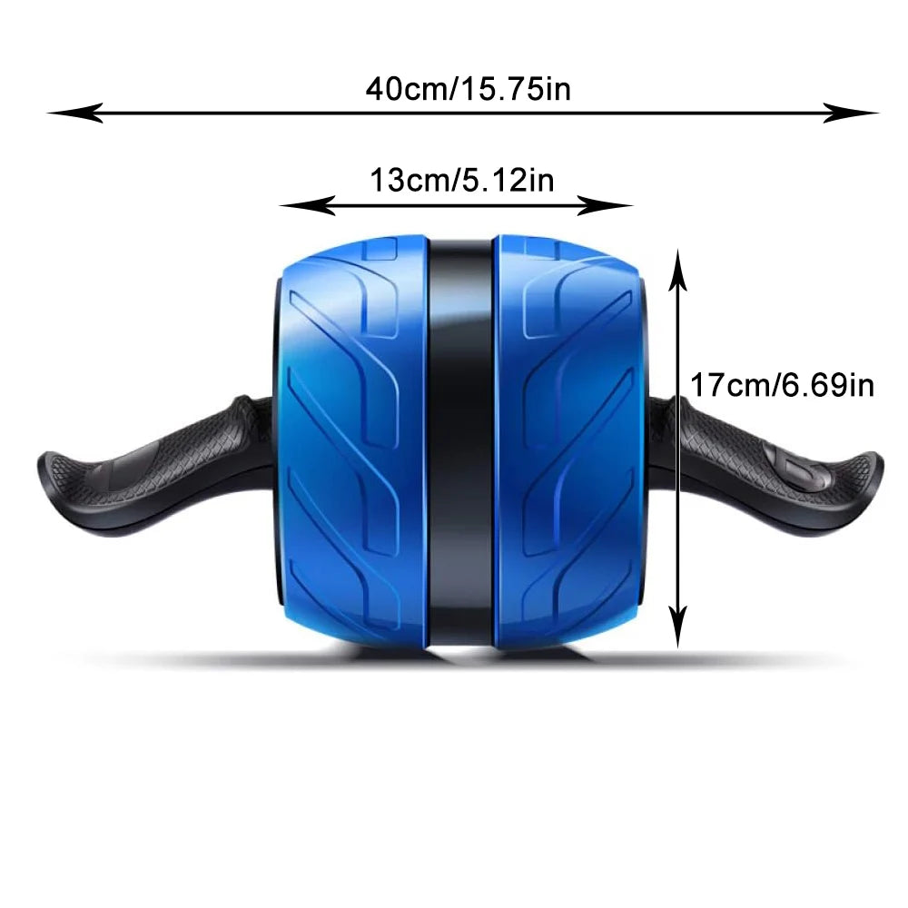 PERFECT™ Rebound Ab Roller Wheel, with Knee Mat Abs Workout Equipment for Home Gym Fitness Strength Home workout Training