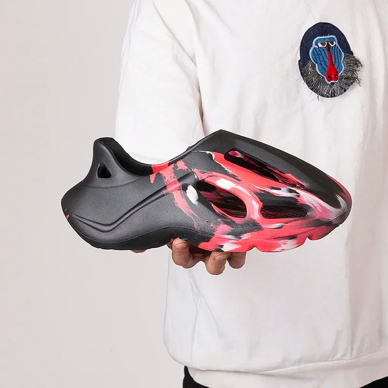 FLIPFLOP ™️Summe Men Women Slippers Camouflage Platform Outdoor Clogs Shoe Beach Sandals Male Soft EVA Indoor Home Slides Lover Flip Flops