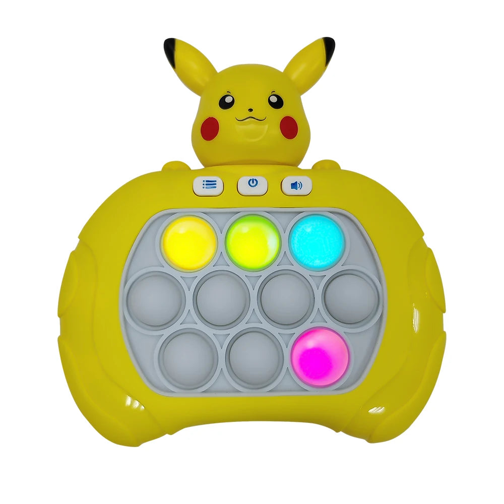 POPUP ™ 2025 New Pikachu, Quick Push Game Pop Up Fidget Bubble Electronic Pop it Pro Game Light Antistress Toys for Adult Kids Gift 2024
