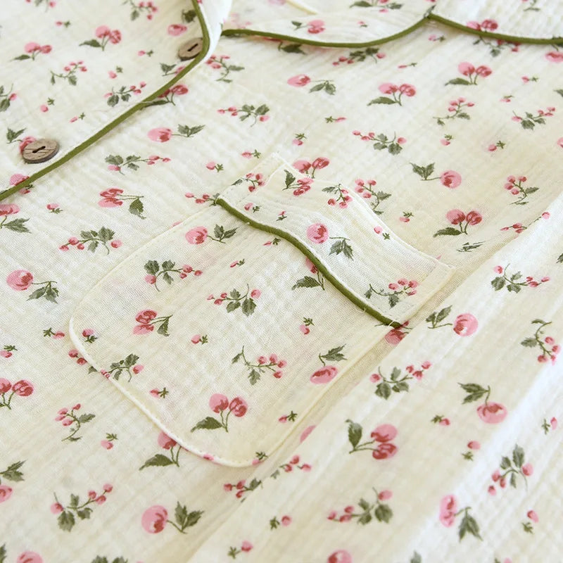 Relax in Style™️ – 100% Cotton Pajama Set for Ultimate Comfort 2025 Spring and Autumn