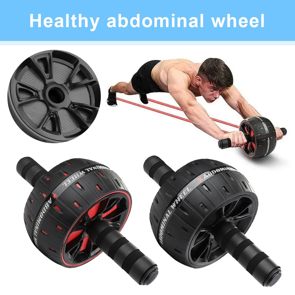 ABEX™AB Roller Slide ABS Exercise, Abs Workout Wheel Roller Home Non-Slip Training Equipment No Noise Gym Strength Workouts ABS Roller