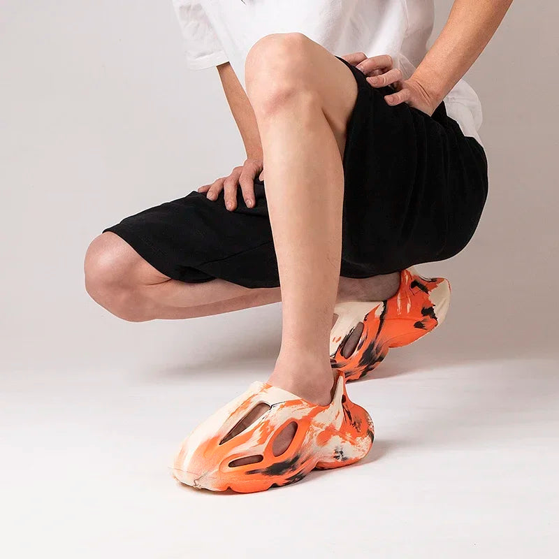 FLIPFLOP ™️Summe Men Women Slippers Camouflage Platform Outdoor Clogs Shoe Beach Sandals Male Soft EVA Indoor Home Slides Lover Flip Flops