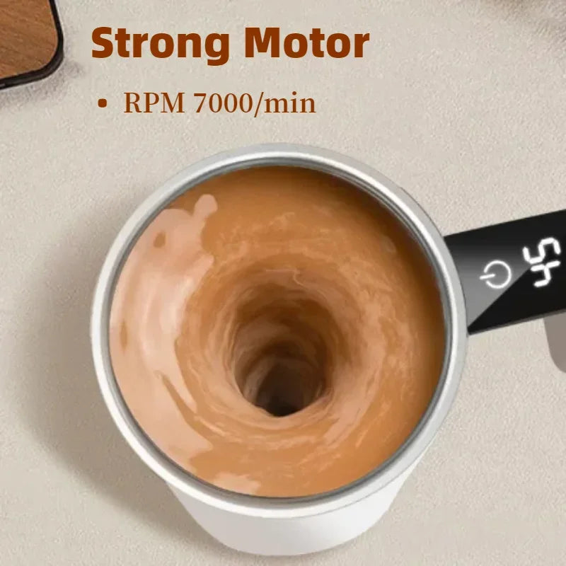 GRUMPY MUG COFFEE™   NEW For Mini Coffee Self Mixing Mug IP67 Waterproof Food Safe Coffee Mug USB Rechargeable Automatic Cup for Tea