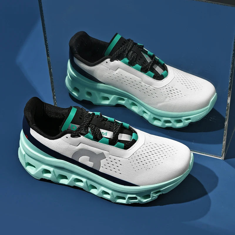 WALKWHITUS ™️Fashionable cushioning running shoes, sports new fashion casual breathable mesh men's shoes, trendy shoes
