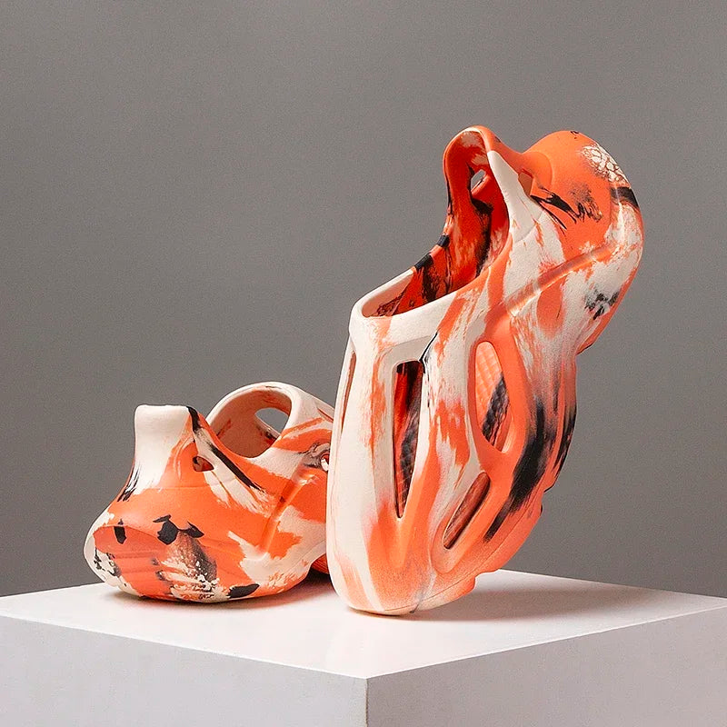 FLIPFLOP ™️Summe Men Women Slippers Camouflage Platform Outdoor Clogs Shoe Beach Sandals Male Soft EVA Indoor Home Slides Lover Flip Flops