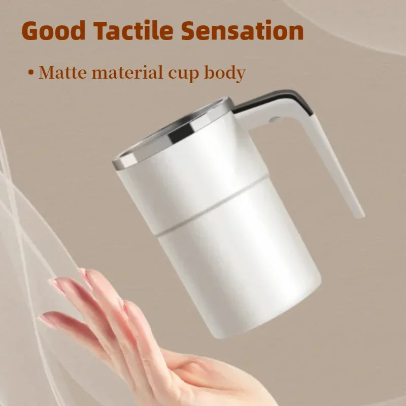 GRUMPY MUG COFFEE™   NEW For Mini Coffee Self Mixing Mug IP67 Waterproof Food Safe Coffee Mug USB Rechargeable Automatic Cup for Tea