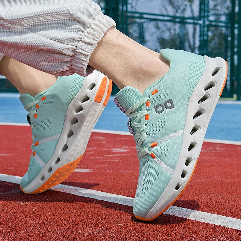 STRONGSHEN™️ Lightweight Men Sneakers Outdoor Running Sports Shoes for Men Comfortable Breathable Mesh Athletic Training Gym Shoes