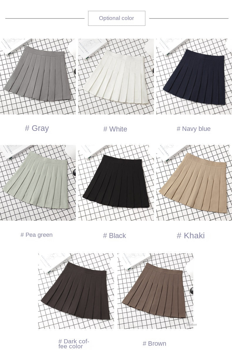 SKIRTING THE ISSUE™ |Trendy Cute Skirt for Ladies, Summer Clothes, Women's High Waist Harajuku Korean Style