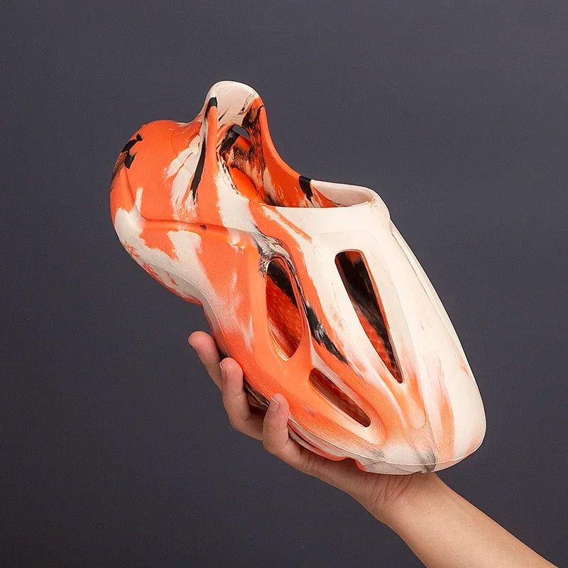 FLIPFLOP ™️Summe Men Women Slippers Camouflage Platform Outdoor Clogs Shoe Beach Sandals Male Soft EVA Indoor Home Slides Lover Flip Flops