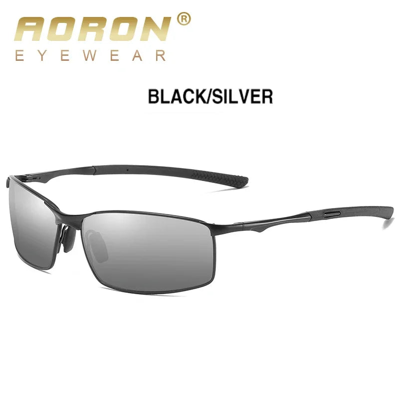 AORON™️Polarized Sunglasses Men's/Women Driving Mirror Sunglasses Metal Frame Goggles UV400 Anti-Glare Sunglasses Wholesale