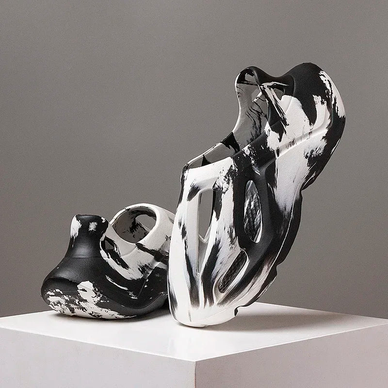 FLIPFLOP ™️Summe Men Women Slippers Camouflage Platform Outdoor Clogs Shoe Beach Sandals Male Soft EVA Indoor Home Slides Lover Flip Flops