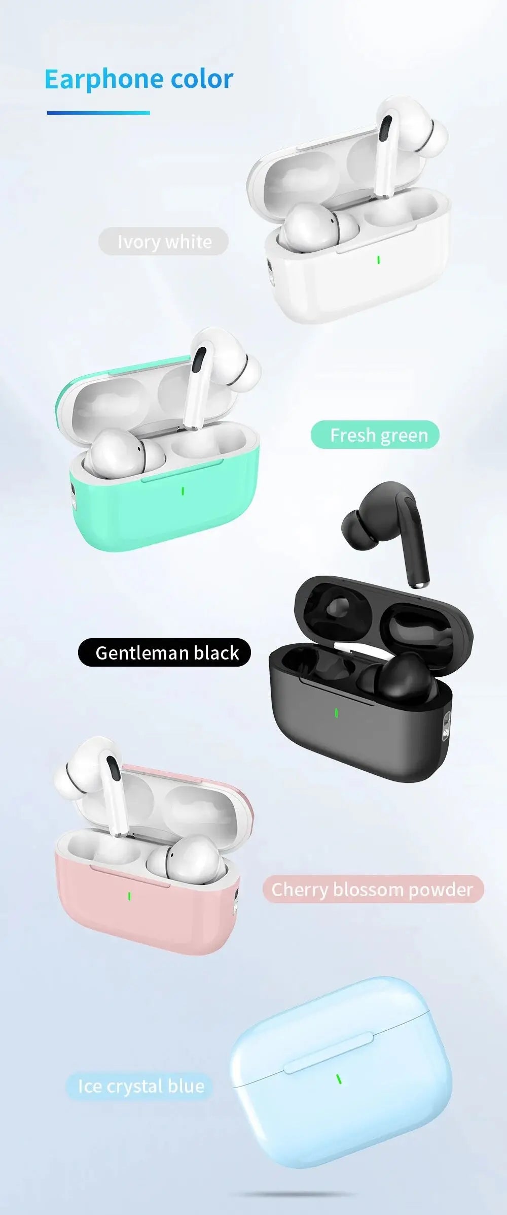 SCELTECH™ |Bluetooth 5.3 Wireless Noise-Cancelling Air buds Perfect for Music, Gaming, etc.