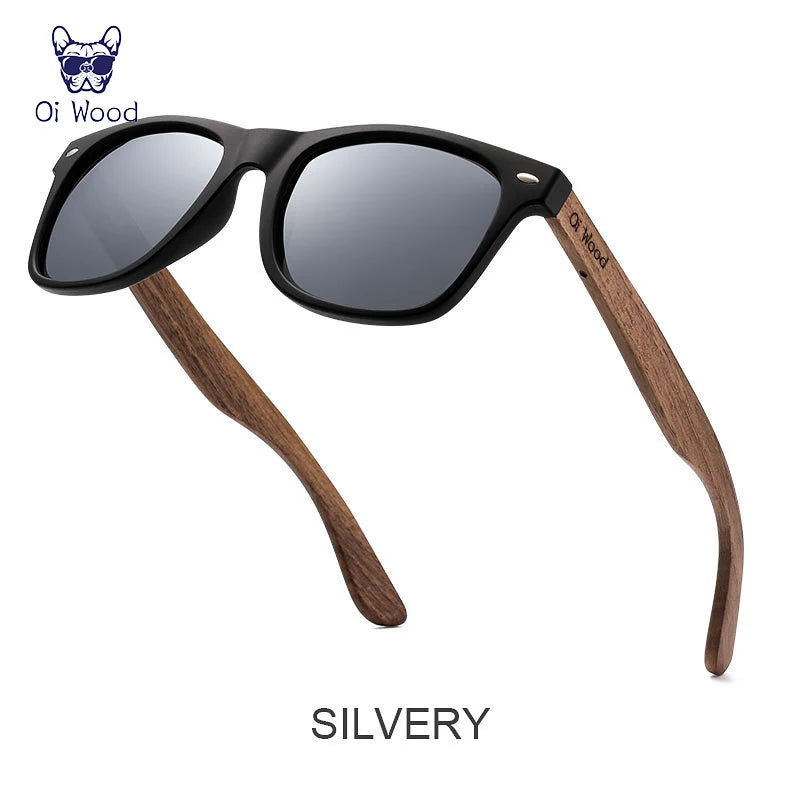 Oi Wood™️ Brand Natural Wooden Sunglasses Men Polarized Fashion Sunglasses Original Wood Oculus De Sol Mascolino New TR90 Frames